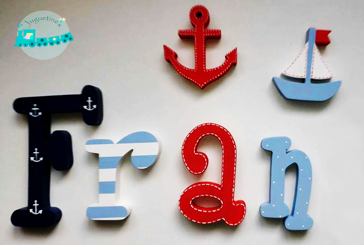 Letras en Madera ❤️ Nombre en Madera ❤️ Letras Pared - Letras decorativas -  Letras personalizadas - Decoracion Infantil - Habitación Infantil 🎁Regalo  Reciennac…
