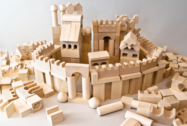 bloques construccion de madera -juguetines