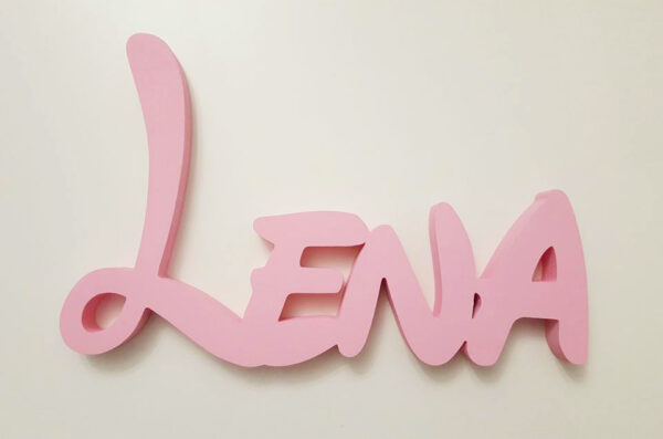 Letras de madera son una decoración de madera perfcta para la habitación infantil Juguetines