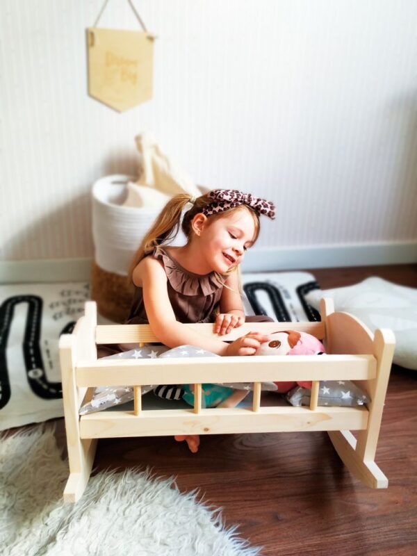 Cuna Muñecas - Cunita para jugar con muñecas - Juguetines