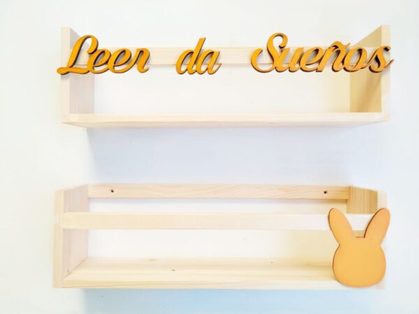 Estanterías para libros Montessori Leer da Sueños - Juguetines