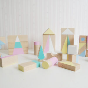 bloques de madera - juguetes de madera - bloques construccion - juguetibes