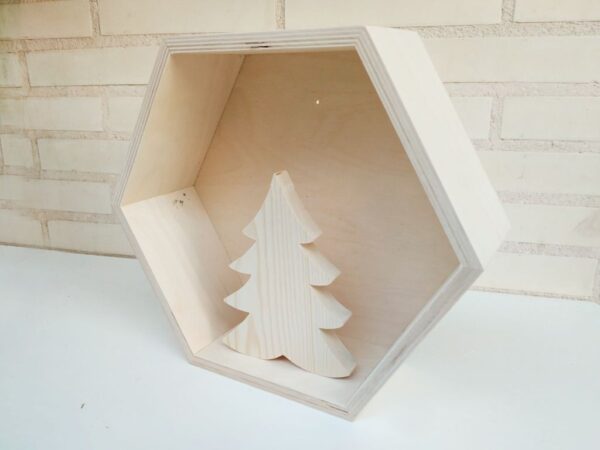 Estantería hexagonal - estantería infantil - decoracion infantil - juguetines