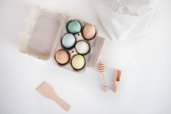 huevos de madera - huevos de juguete - juguetes de madera - juguetines