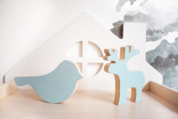 reno de madera juguetes de madera decoracion scandi decoracion habitacion infantil juguetines reno de madera ideal para decorar habitaciones infantiles