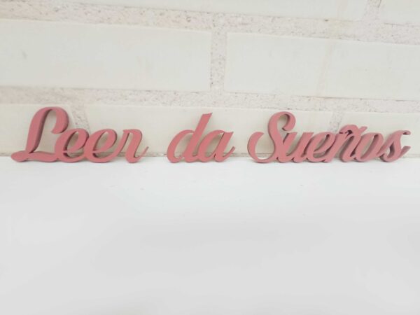 Frase decorativa leer da sueños frase habitacion infantil frase rincon de lectura frase pared frase en madera decoracion habitacion infantil juguetines.. Frase decorativa leer da sueños frase ideal para habitacion infantil y cualquier rincon de lectura pared frase en madera decoracion habitacion infantil juguetines