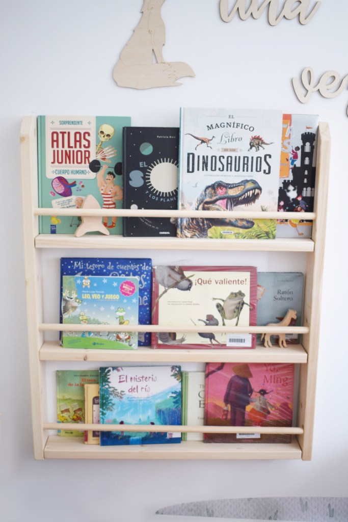 Estantería para libros Montessori - Estantería Infantil para Libros -  Estanterías para libros - Estantería para rincón de lectura -Estantería  personalizada - Juguetines