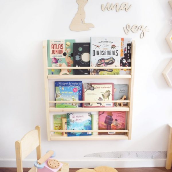 estanterias infantiles Montessori es una estantería infantil ideal para los espacios de lectura infantiles