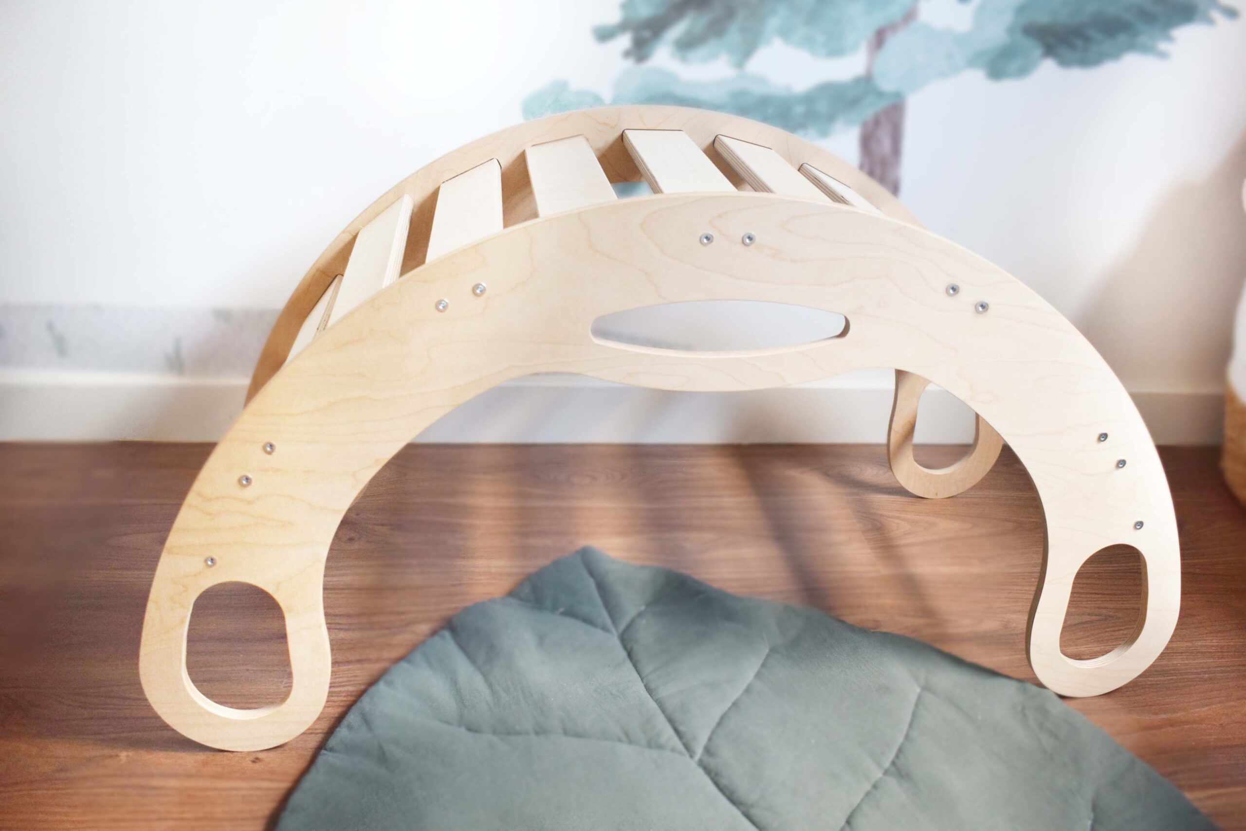 Arco de aprendizaje 🌼 Arco balancín Pikler 🌼 Mobiliario Pikler 🌼 Arco  Montessori - Mecedora Pikler - Juguetes de madera - Juguetines