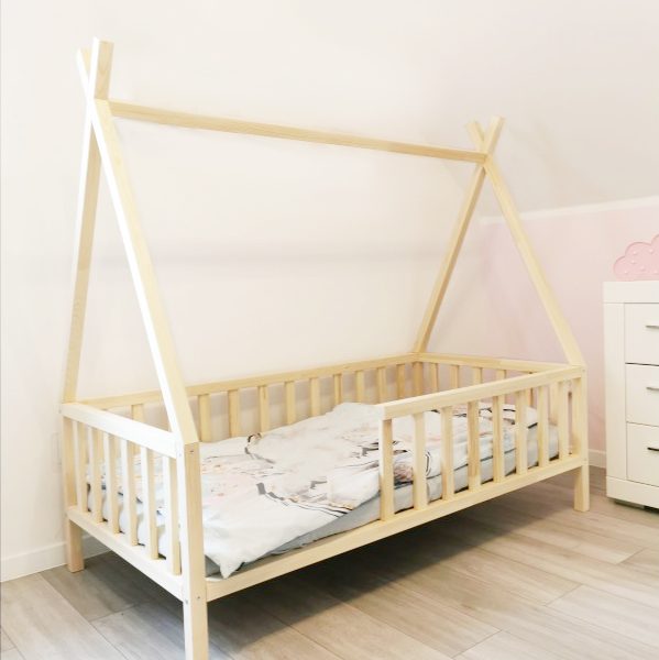 cama tipi es una cama infantil montessori ideal para las habitaciones infantiles camitas estilo montessori ideal para desarrollo de autonomia infantil