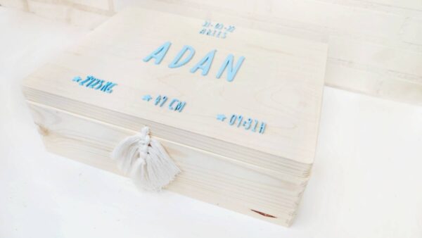 Caja Natalicio de madera caja recuerdos bebe regablo reciennacido regalo embarazada juguetines Caja Natalicio de madera regalo ideal para reciennacido regalo bautizo oregalo embarazada