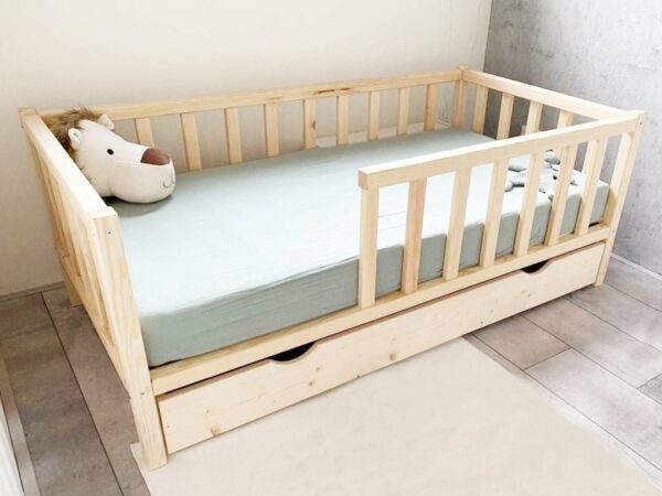 cama nido infantil cama infantil con barreras cama nido cama montessori camas habitacion infantil juguetines cama nido infantil es solución perfecta para el cambio de cuna a la primera camita infantil