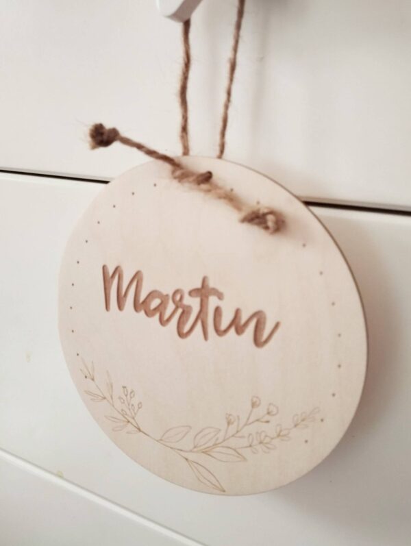 plaquita nombre bebe es un regalo perfecto por el nacimiento del bebe