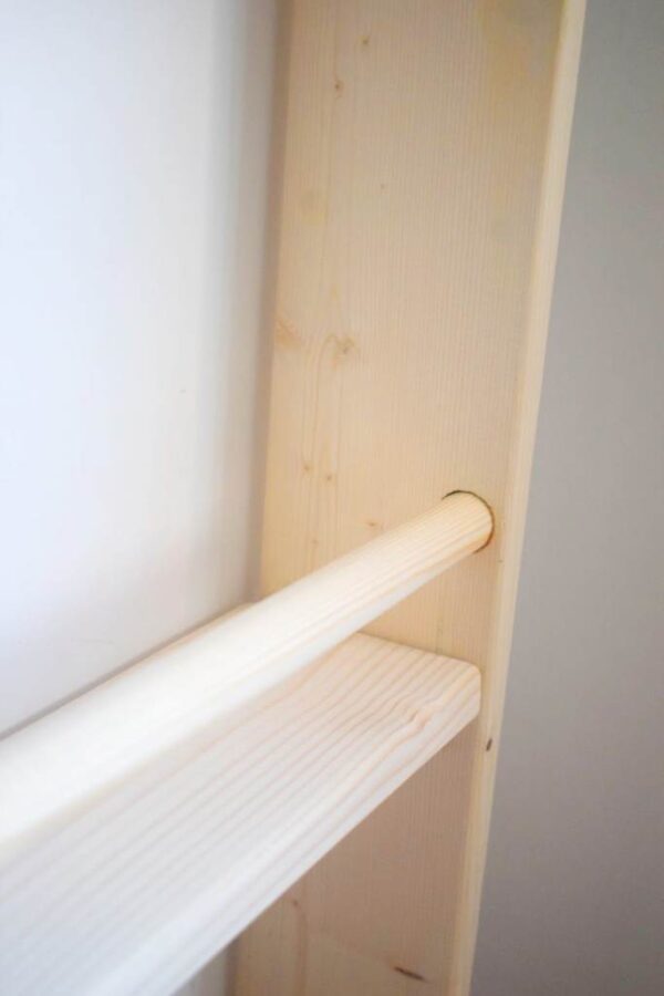 Librería Infantil 4 baldas 130 x 60 x 9 cm perfecta para almacenar cuentos infantiles