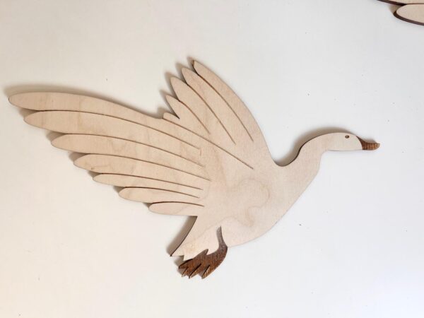 Ocas Decorativas de Madera para Pared decorará con encanto cualquier espacio infantil y se convertirán en un regalo perfecto para recién nacido